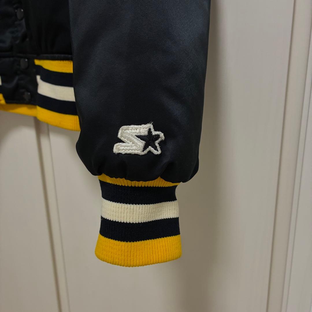 STARTER NHL ナイロンサテンスタジャン USA製 ペンギンズ