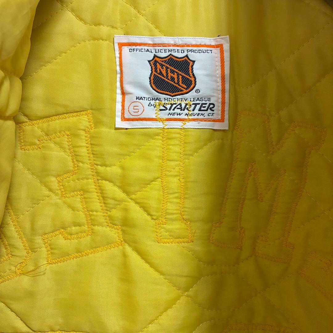 STARTER NHL ナイロンサテンスタジャン USA製 ペンギンズ