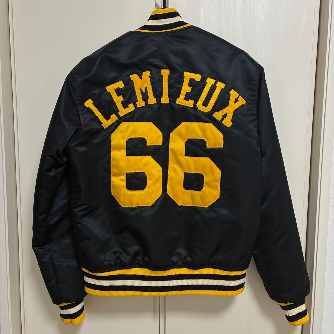 STARTER NHL ナイロンサテンスタジャン USA製 ペンギンズ