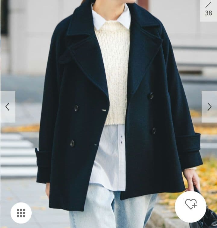 アーバンリサーチ　スーパーメルトン100Pコート