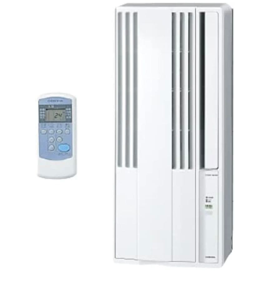 コロナ ウインドエアコン CW-1623R WS 冷房専用 工事不要 壁穴不要