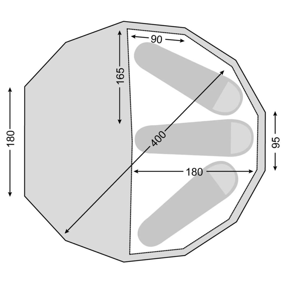 Nordisk ノルディスク Asgard12.6 アスガルド インナーキャビン