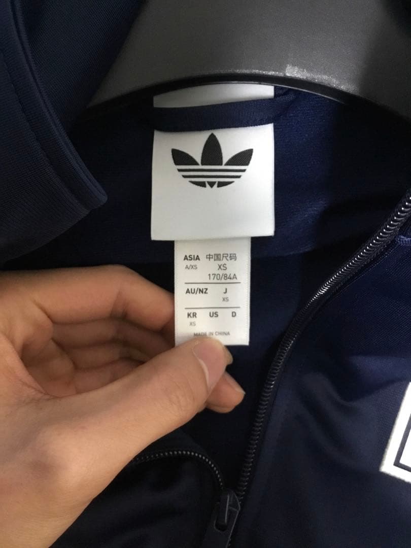 OASIS×adidas ジャージ　ネイビー　XS