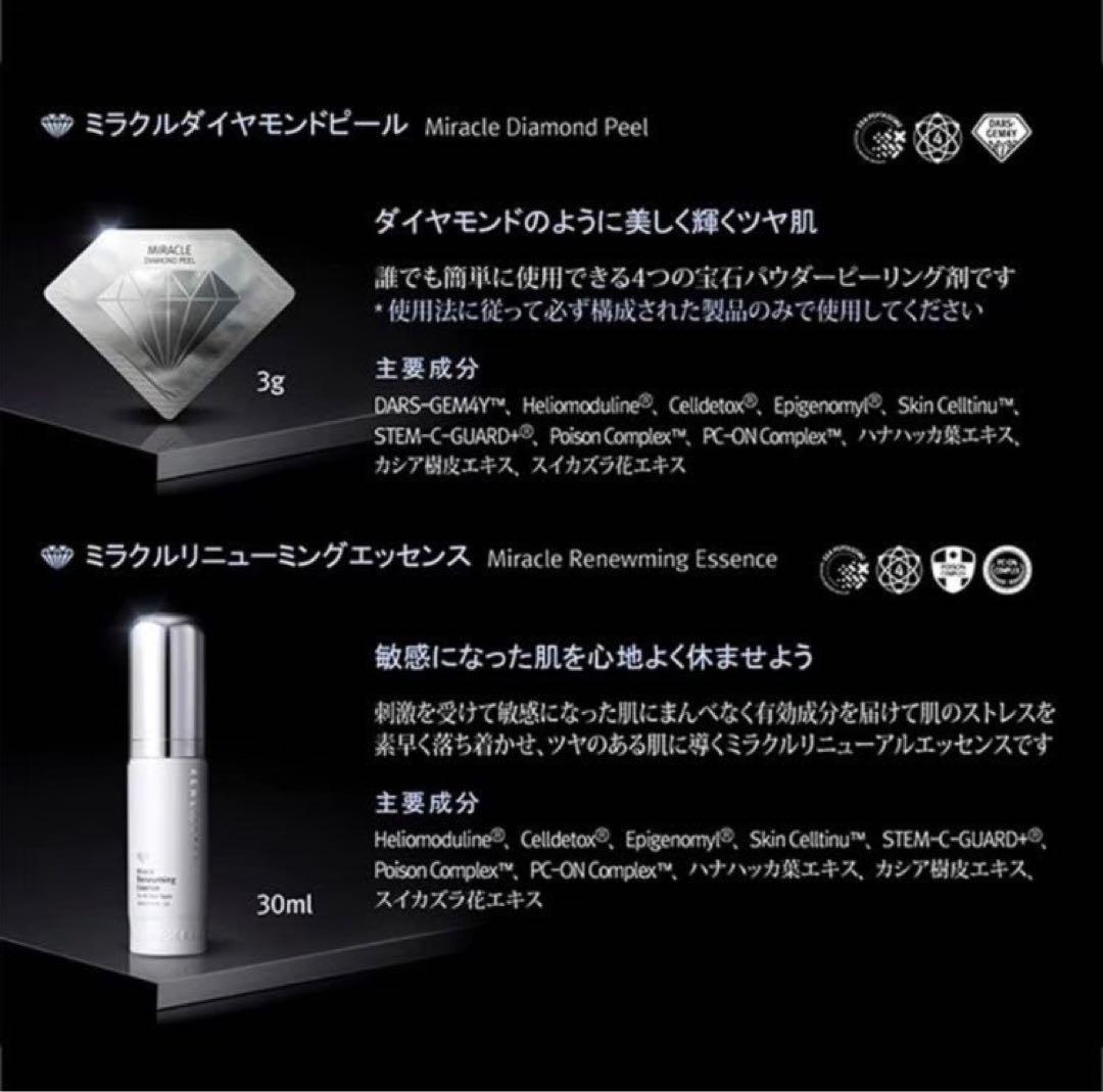 【ルネセル】ピーリングの最高峰 ミラクルダイヤモンドピーリング