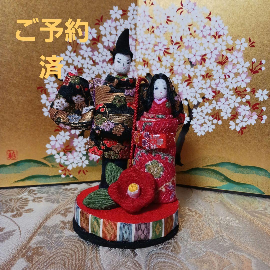 《マチャケ様ご予約》★ひなまつり吊るし飾り★ちりめん細工