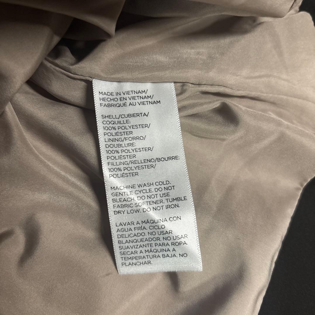 A285新品  ト中綿ベストフード付(M)レディース