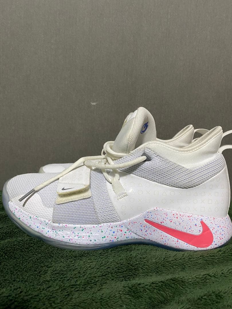 Nike PG2.5 プレイステーション　26.5cm バスケットシューズ 白