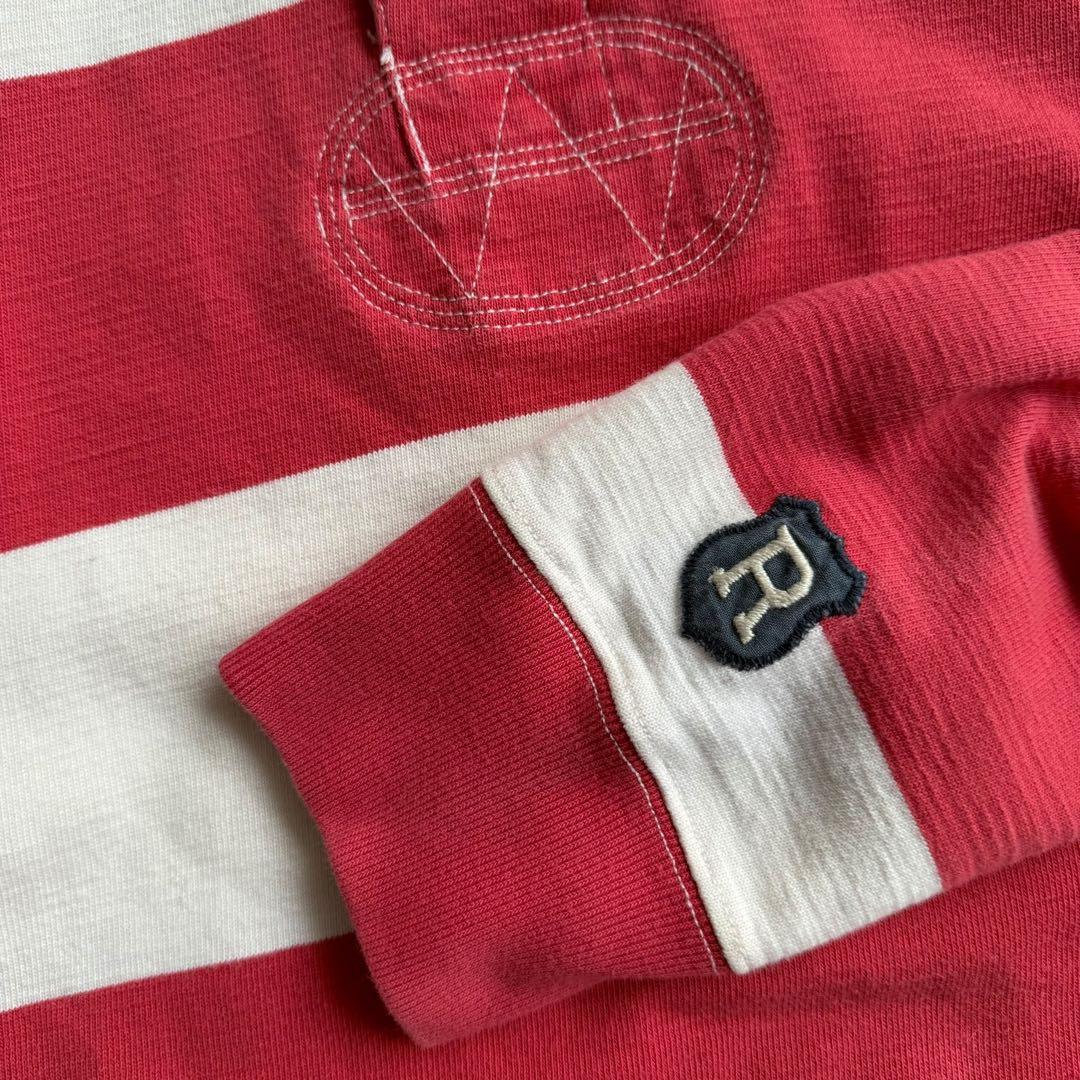 ラグビー ビンテージ 00s ポロラルフローレン ボーダー ラガーシャツ USA