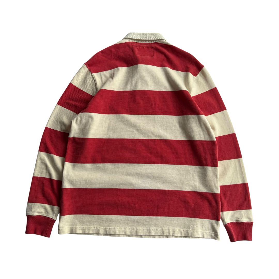 ラグビー ビンテージ 00s ポロラルフローレン ボーダー ラガーシャツ USA