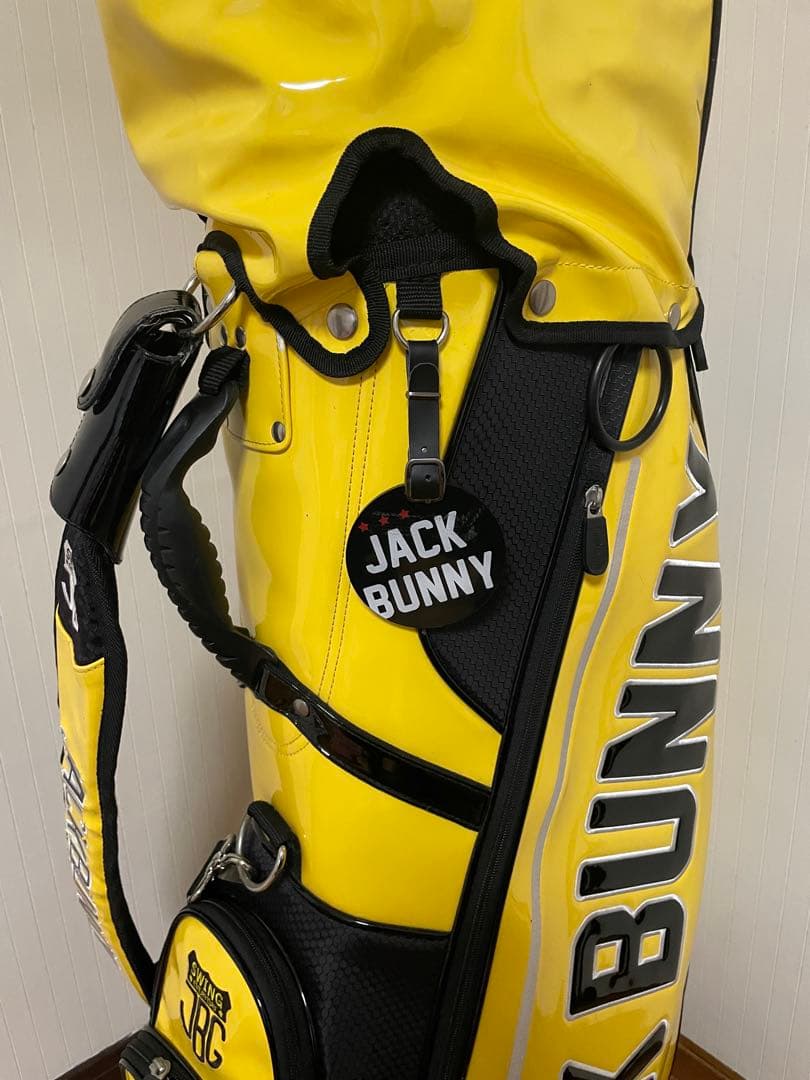 JACK BUNNY イエローゴルフバッグ