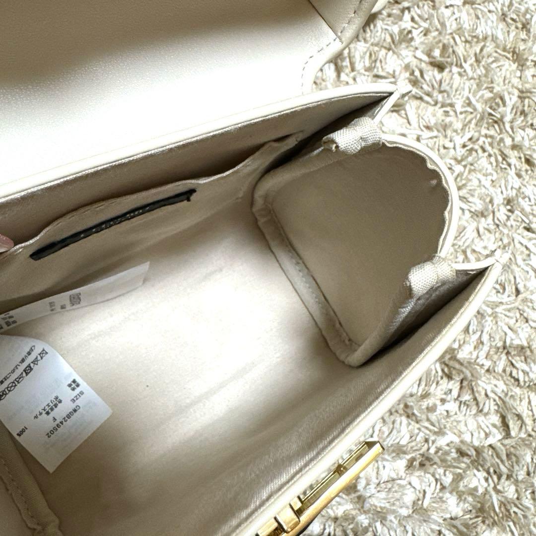 CELFORミニショルダーバッグ アイボリー