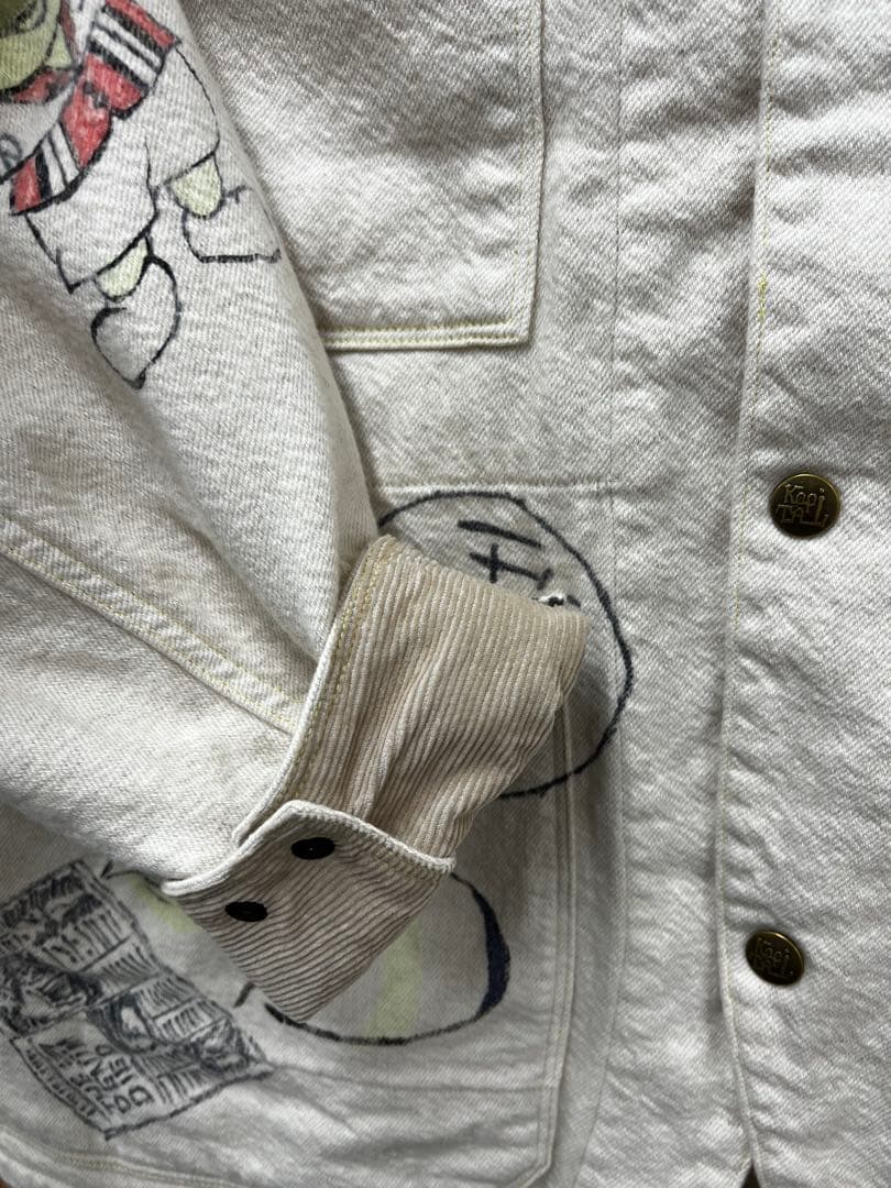 kapital エイジングメモリアルペイントカバーオール　新品