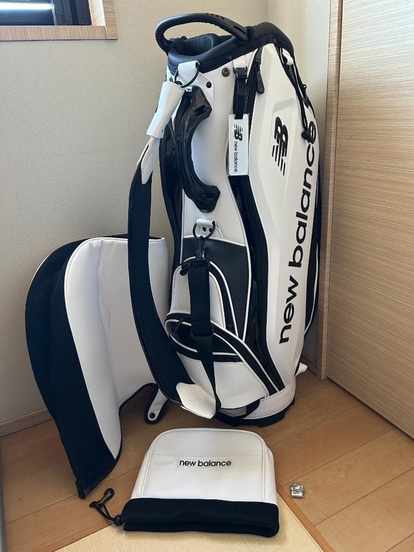 未使用品 ニューバランス キャディバッグ 9.5型 012-4980003