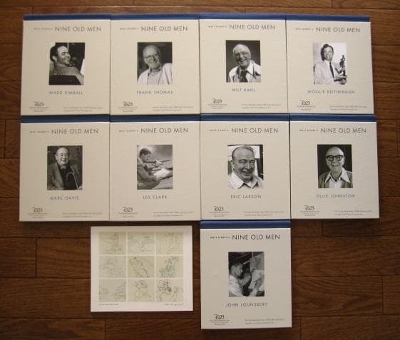 アート・デザイン・音楽 Walt Disney's Nine Old Men Flipbook