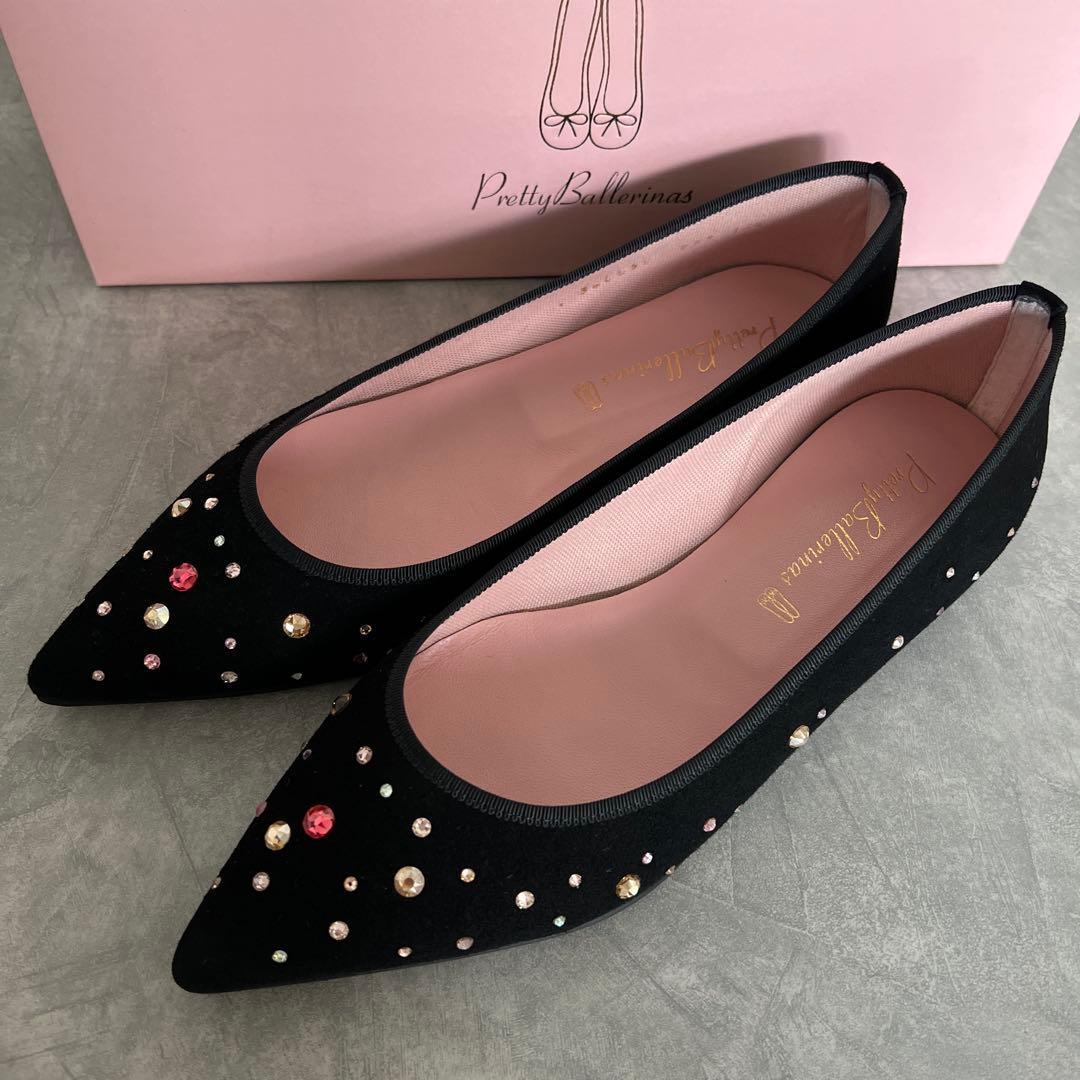 プリティバレリーナ　フラットシューズ　37.5