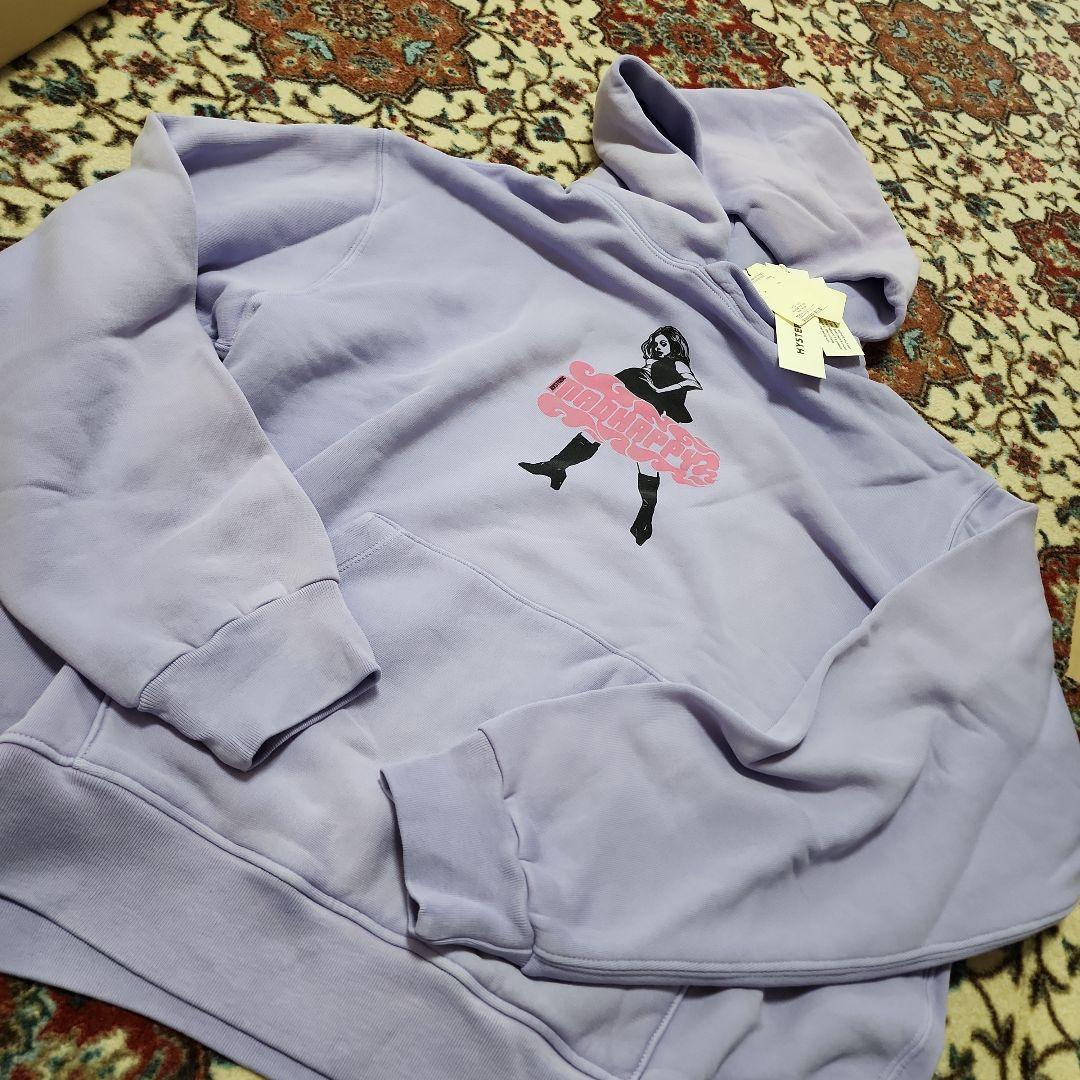 HYSTERIC GLAMOUR グラフィックパーカー ラベンダー