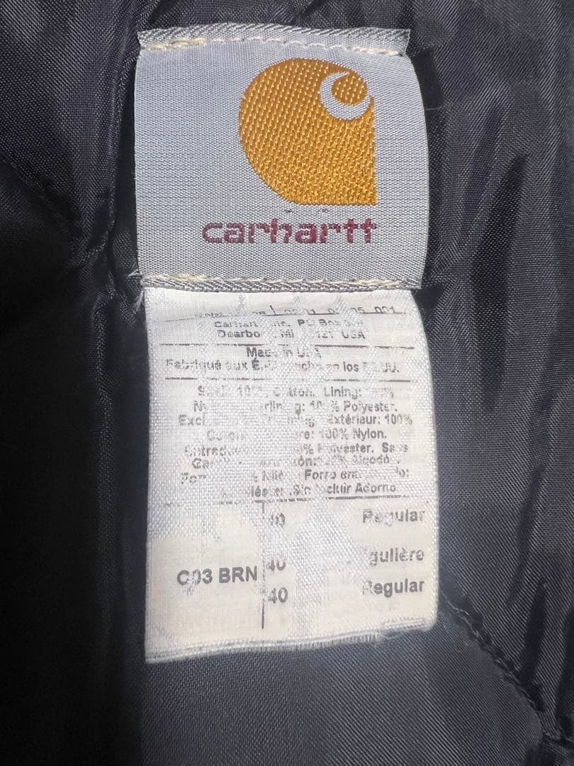 CARHARTT トラディショナルコート 40