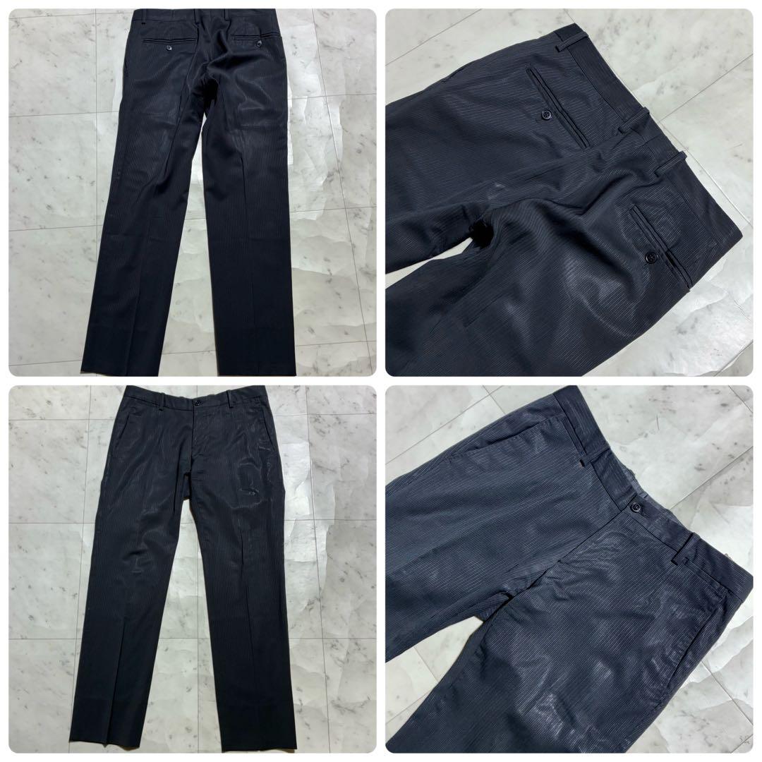 ドルチェ&ガッバーナ 最高峰GOLDライン!! 裏地総柄 ストライプ スーツ