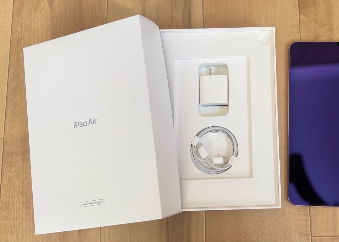 Apple iPad Air ローズゴールド（第4世代） ゴールド 充電器付き