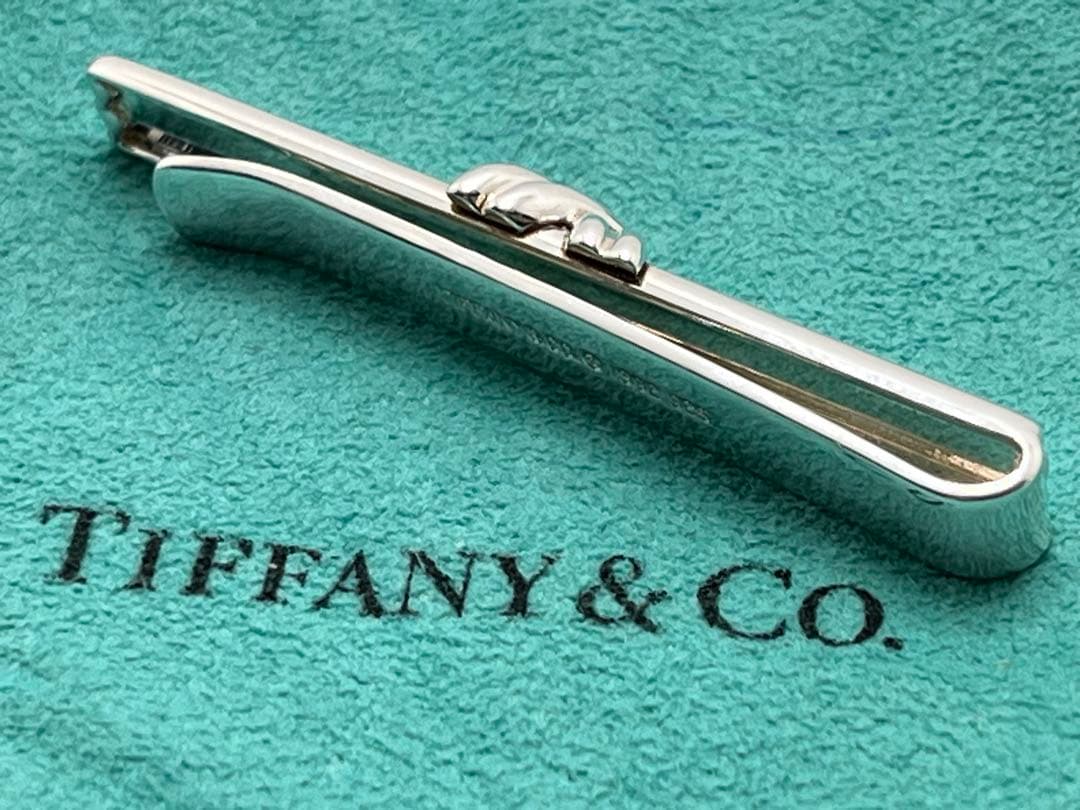c365 美品　ティファニー　1992 シグネチャー　ネクタイピン　925