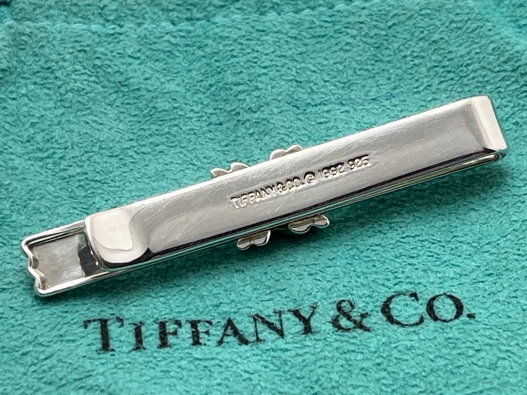 c365 美品　ティファニー　1992 シグネチャー　ネクタイピン　925
