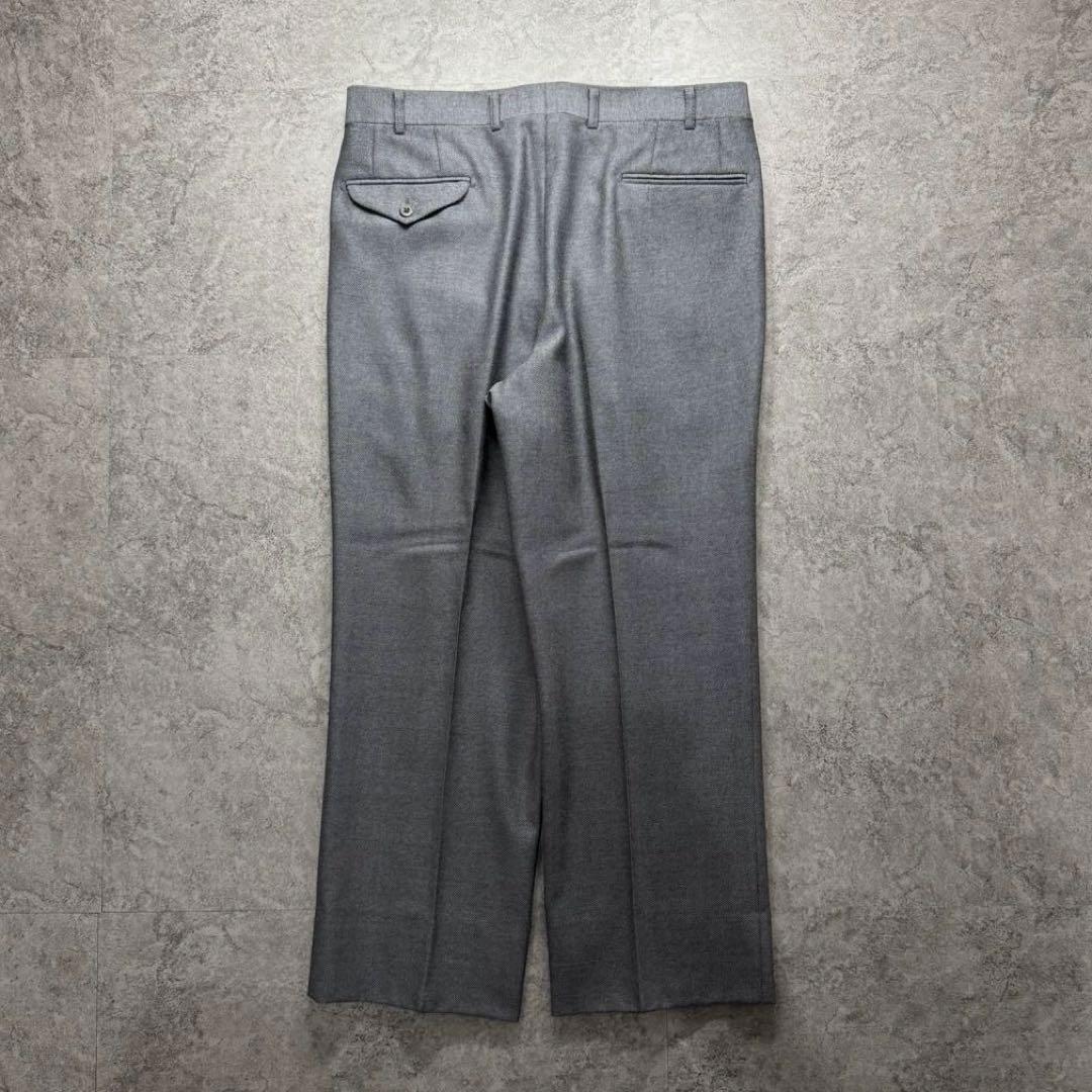 Burberrys セットアップ ダブルスーツ グレー　極上ウール　銀ボタン