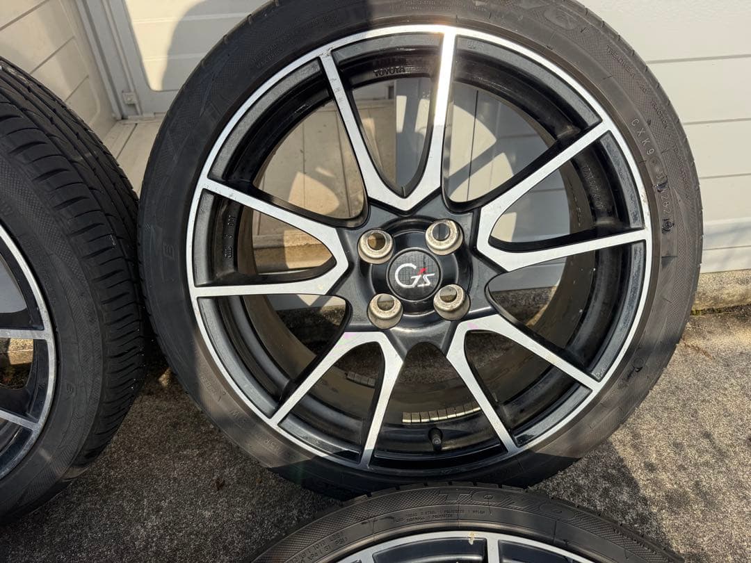 [1/4] アクアGS ジーズホイール + 195/45R17/81w