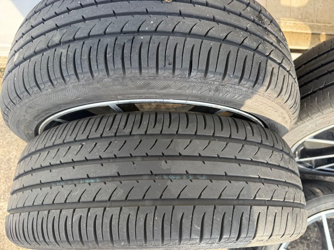 [1/4] アクアGS ジーズホイール + 195/45R17/81w