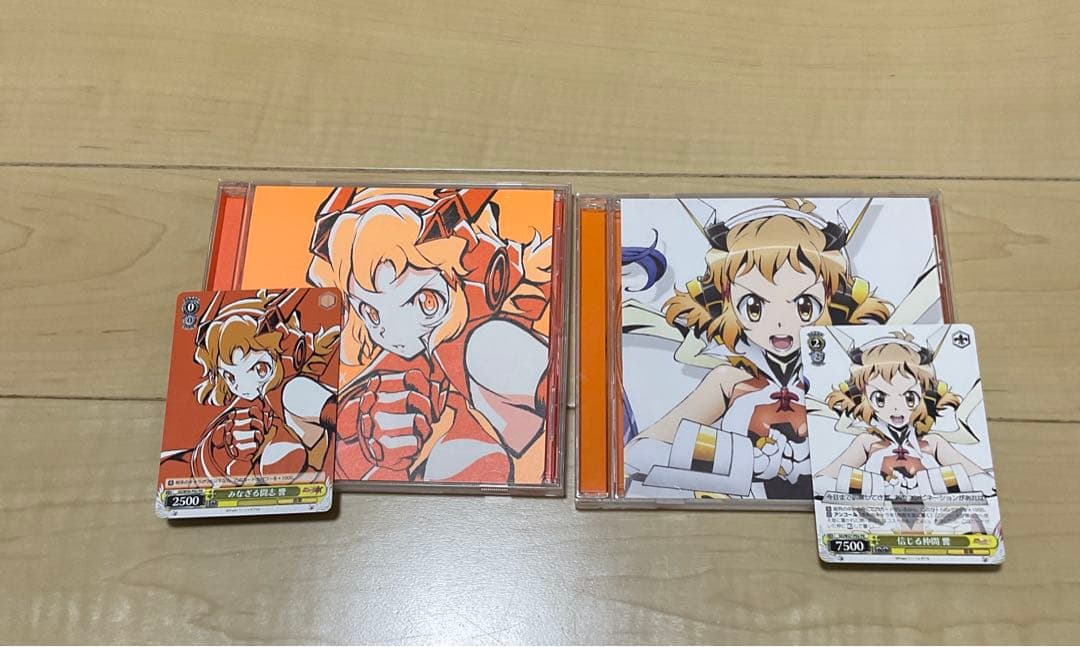 戦姫絶唱シンフォギアGX DVD 6本アンドCD3枚セット　カード2枚