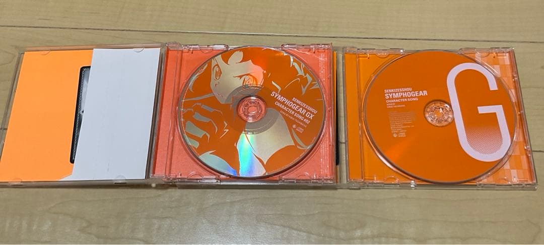 戦姫絶唱シンフォギアGX DVD 6本アンドCD3枚セット　カード2枚