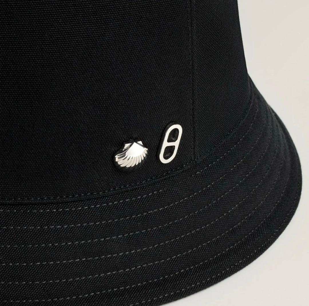 ※ポムポム※エルメス HERMESカルヴィ シーシェル バケットハット