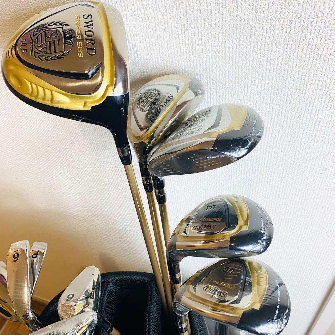 未使用級 KATANA SWORD SNIPER 589 ゴルフクラブフルセット