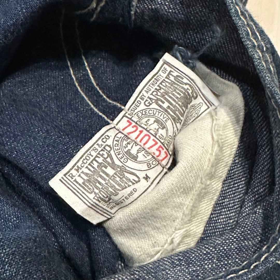 リアルマッコイズ × Lee デニムペインターパンツ 50s60sビンテージ復刻