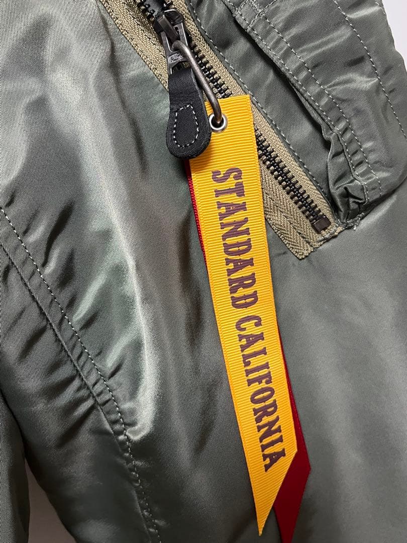 STANDARD CALIFORNIA×ALPHA MA-1 /Ｍ キムタク着