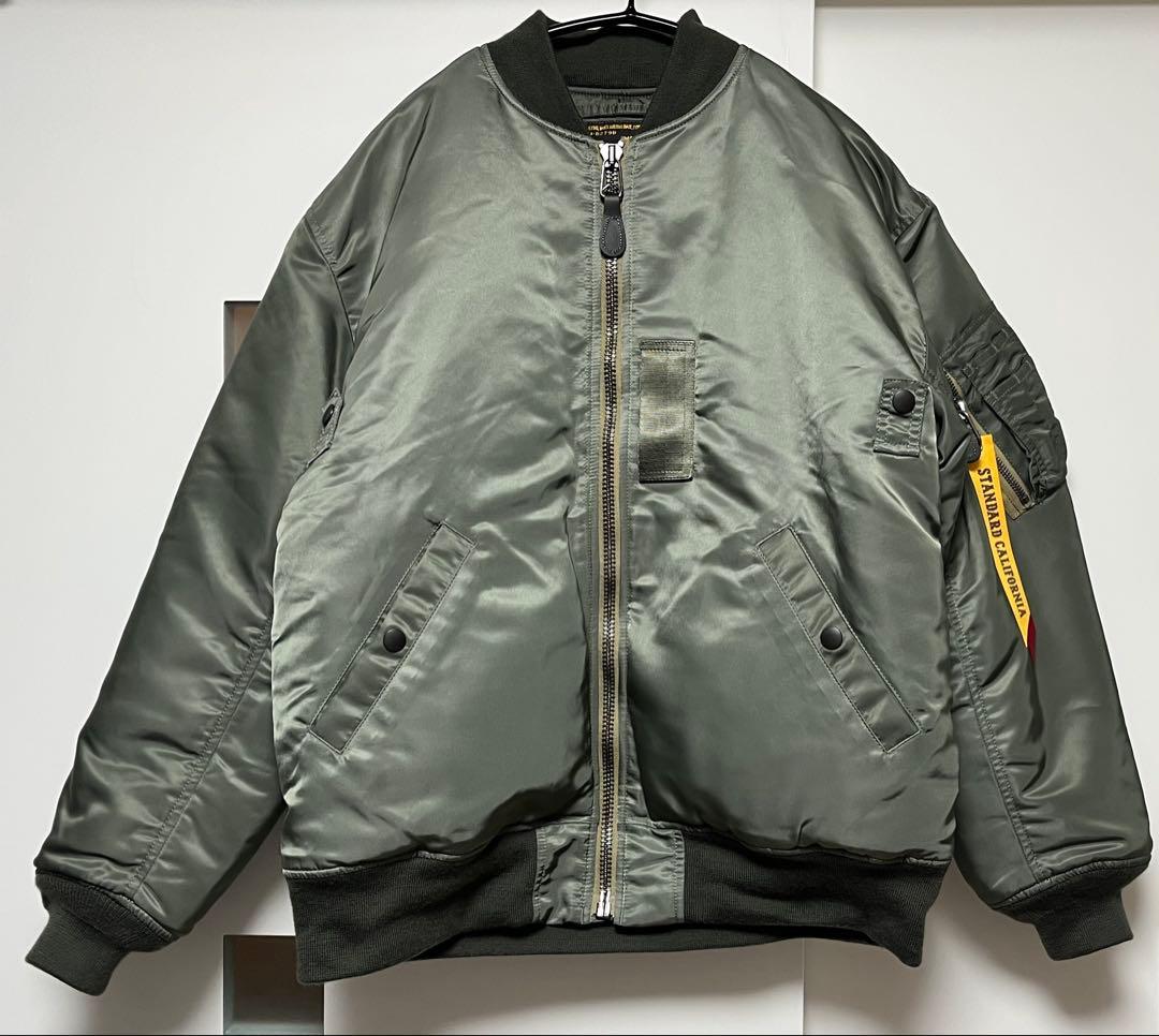 STANDARD CALIFORNIA×ALPHA MA-1 /Ｍ キムタク着