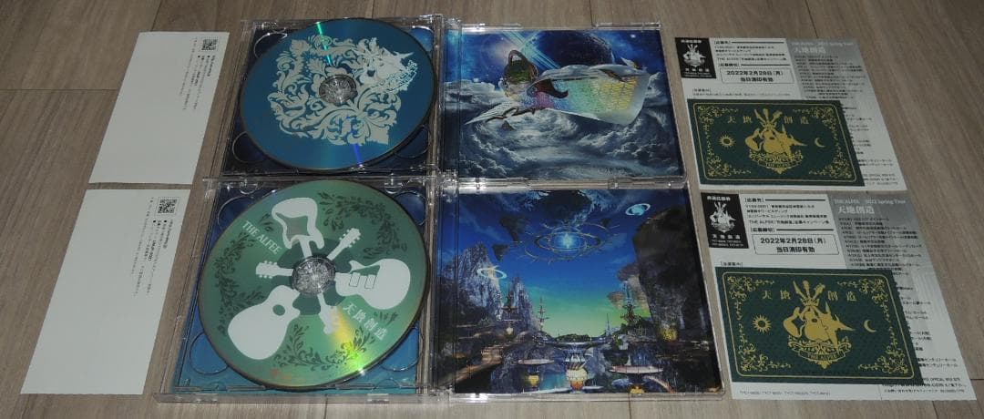 THE ALFEE 天地創造 4形態セット フォトカード/スリーブケース付き