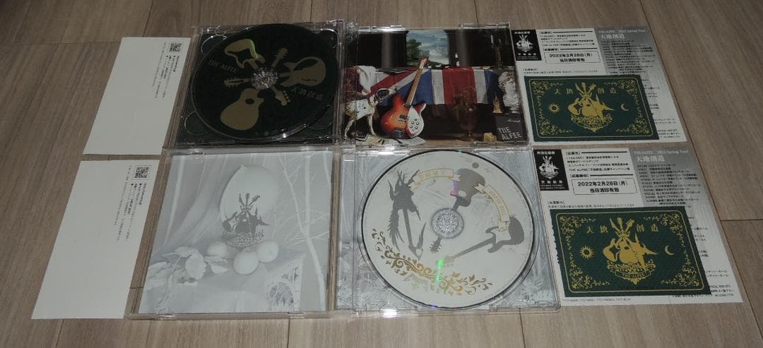 THE ALFEE 天地創造 4形態セット フォトカード/スリーブケース付き