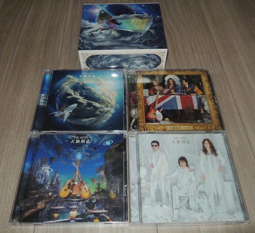 THE ALFEE 天地創造 4形態セット フォトカード/スリーブケース付き