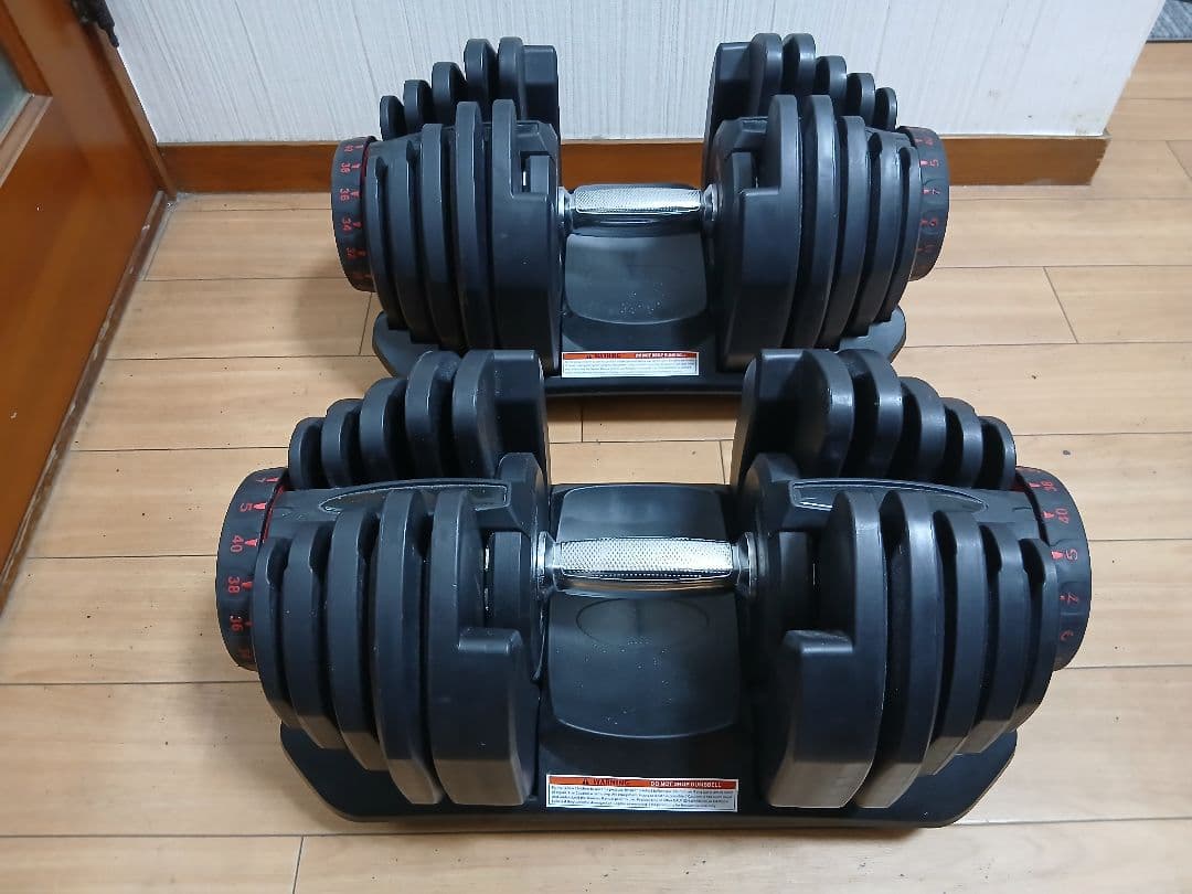 ② 可変式ダンベル 40Kg×1個/計40Kg