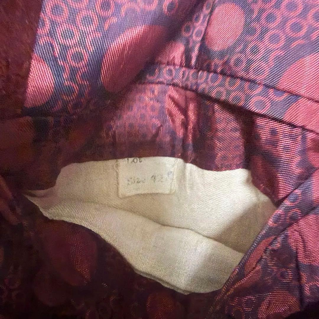 70s USA製 ベロア レザー テーラードジャケット60s 50s