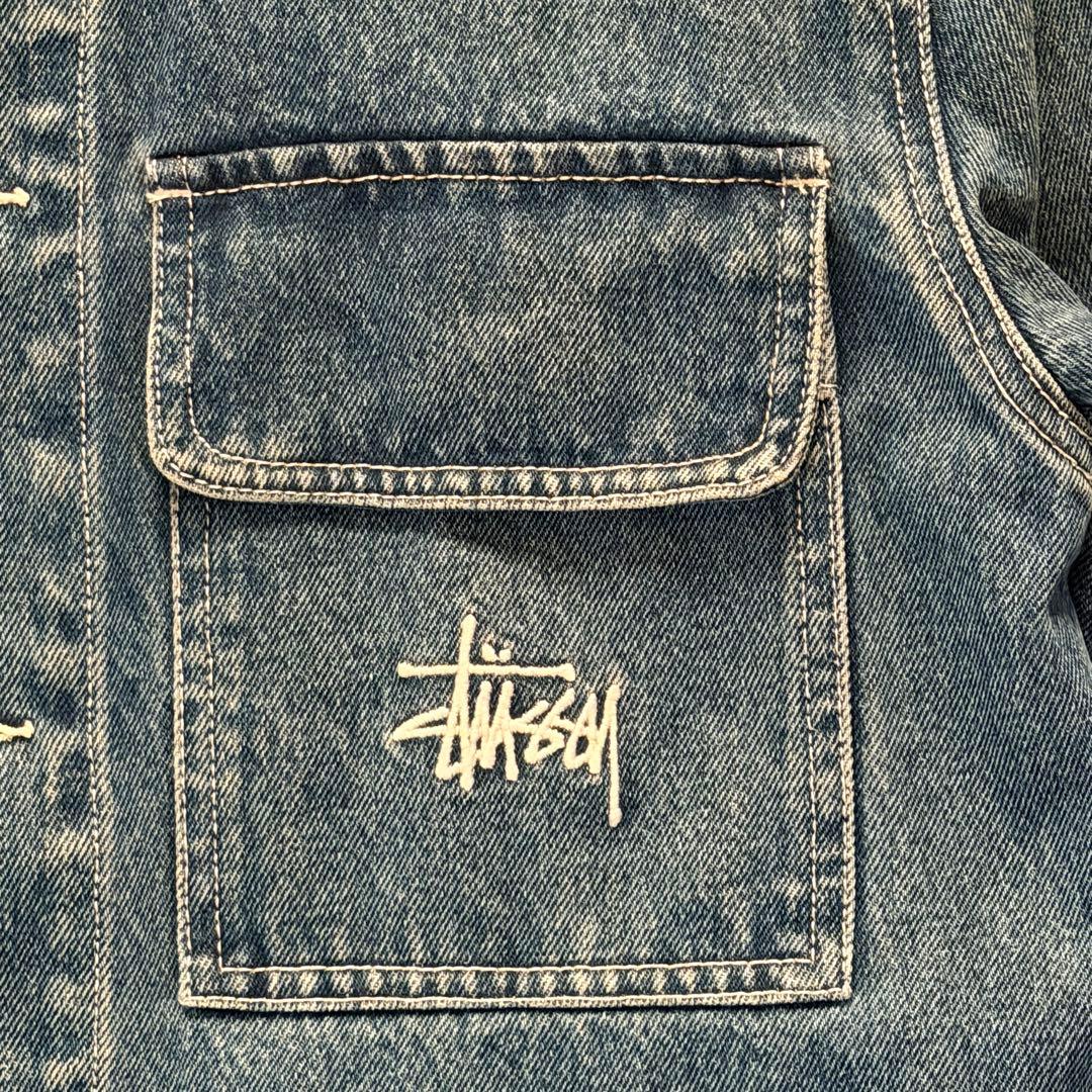Stussy ステューシー デニムカバーオール Sサイズ