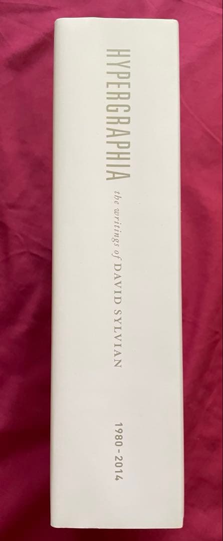 洋書 Hypergraphia david sylvian