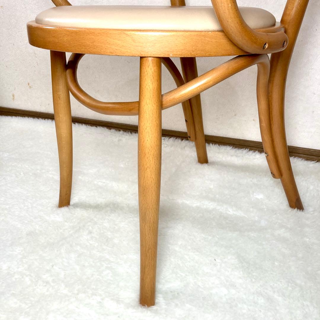 【lala 】秋田木工 ダイニングチェア No.508 リビング 曲木材①