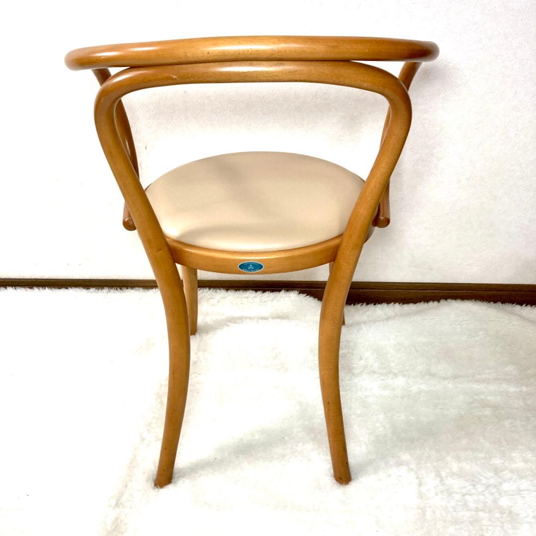 【lala 】秋田木工 ダイニングチェア No.508 リビング 曲木材①