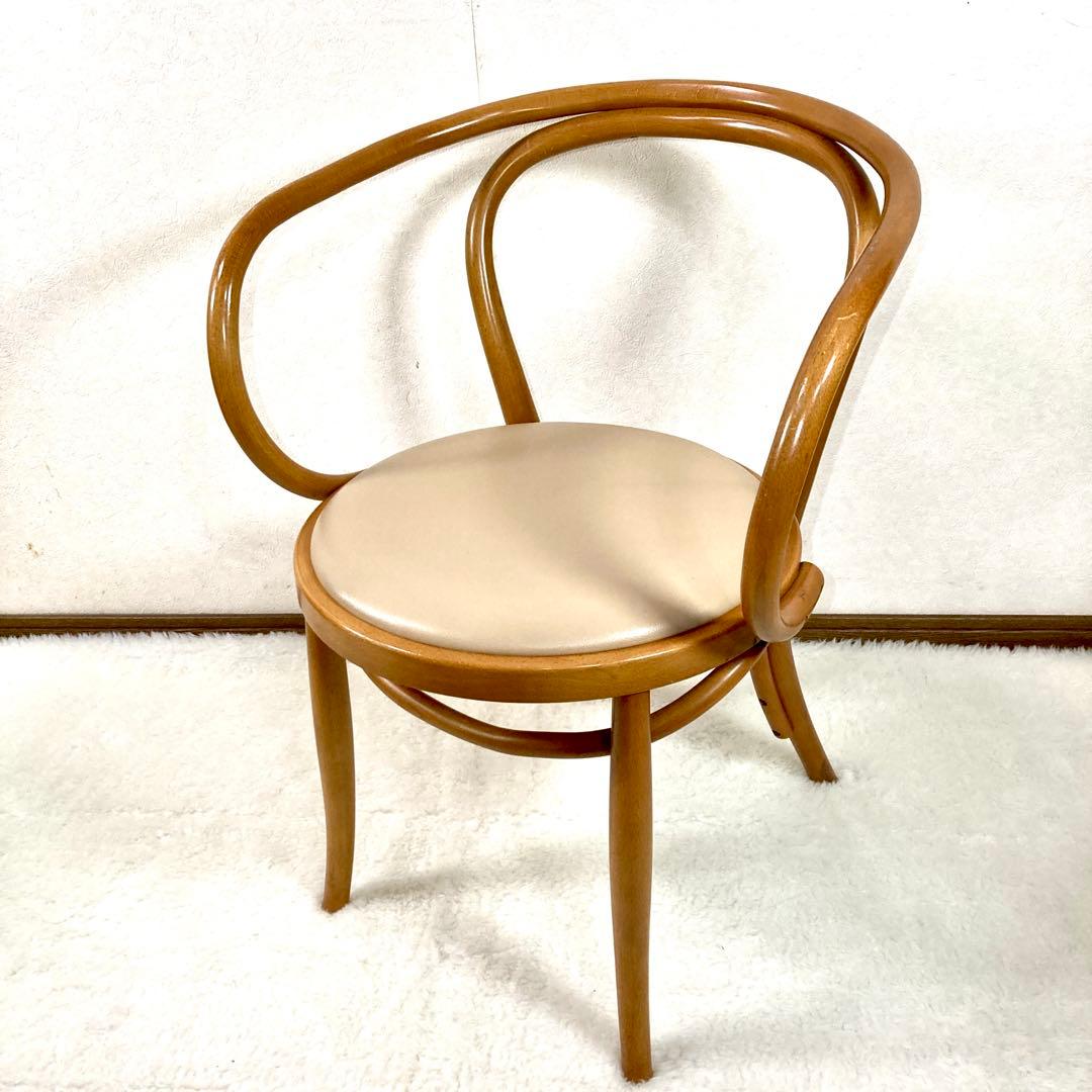 【lala 】秋田木工 ダイニングチェア No.508 リビング 曲木材①