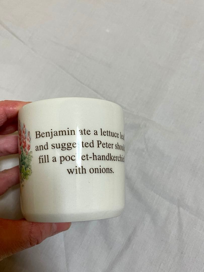 【訳あり未使用品】ウェッジウッド　ベンジャミンバーニー　ピーターラビット　4点