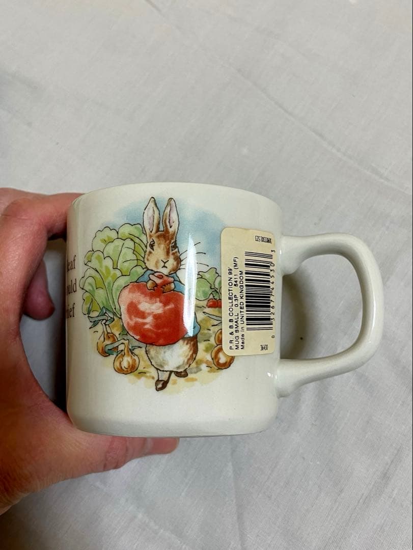【訳あり未使用品】ウェッジウッド　ベンジャミンバーニー　ピーターラビット　4点