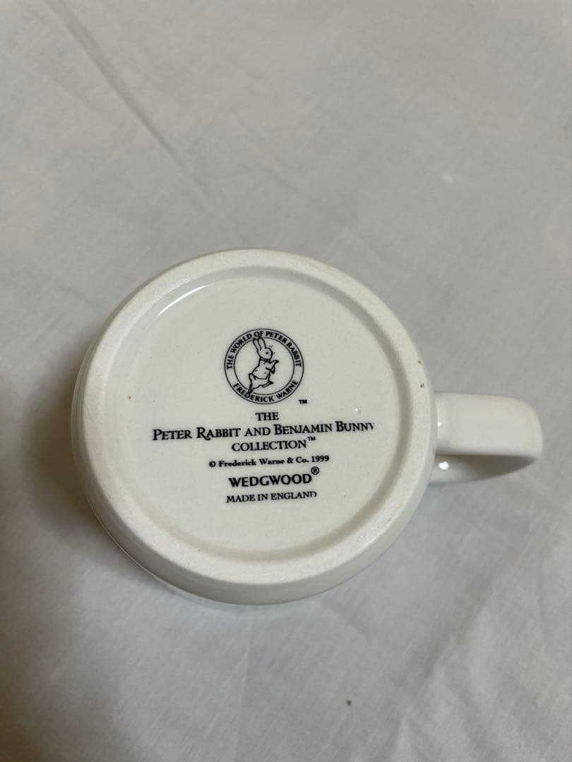 【訳あり未使用品】ウェッジウッド　ベンジャミンバーニー　ピーターラビット　4点