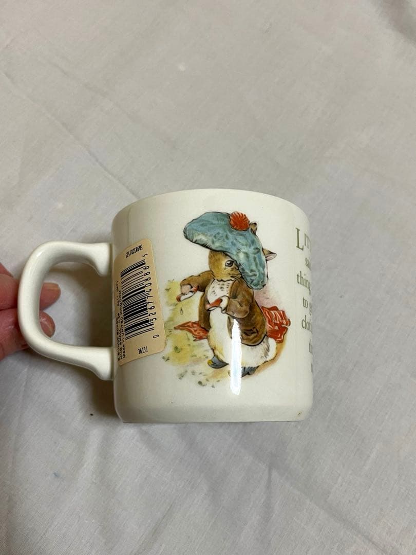 【訳あり未使用品】ウェッジウッド　ベンジャミンバーニー　ピーターラビット　4点