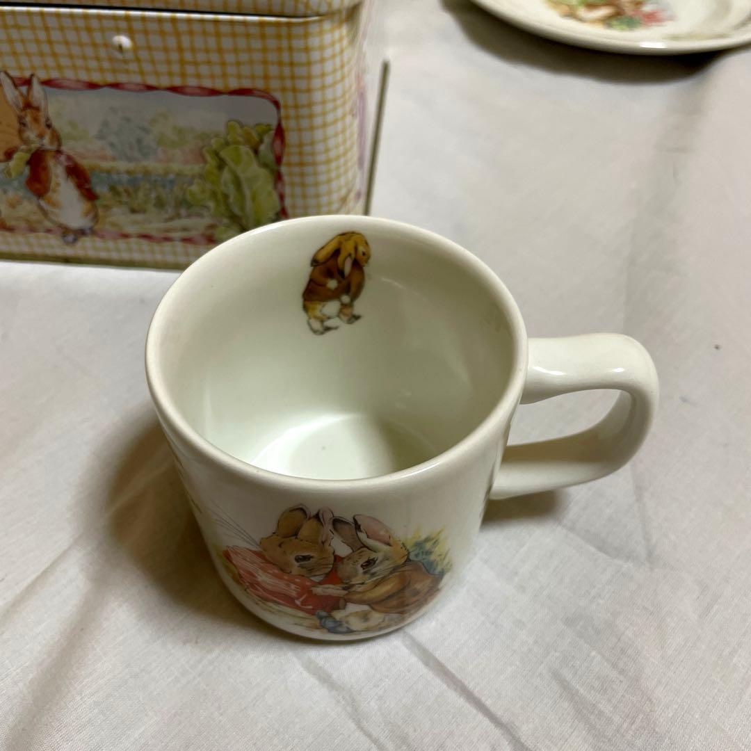 【訳あり未使用品】ウェッジウッド　ベンジャミンバーニー　ピーターラビット　4点